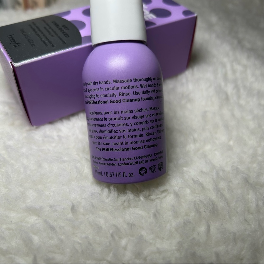 Benefit Get Unblocked Make Up Removing Cleansing Oil NEW - Picture 3 of 3